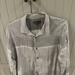 Vince Men's Grey Shirt